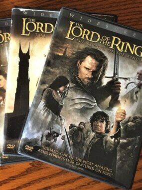 Lord of the Rings Trilogy DVD's